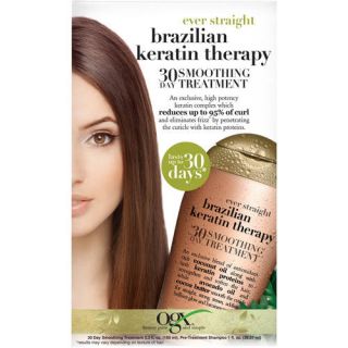 OGX Brazilian Keratin Therapy 30 Day Smoothing Treatment, 3.3 fl oz