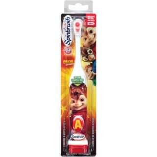 ARM & HAMMER Spinbrush Alvin and the Chipmunks Chipwrecked Kids Powered Toothbrush