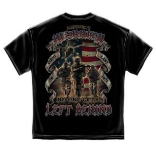 Erazor Bits Black 100% Cotton American Warrior T Shirt (XXL) Graphic Novelty Tee