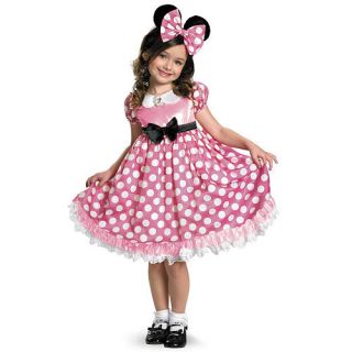 Disney Mickey Mouse Clubhouse Pink Minnie Mouse Glow in the Dark Costume    Buyseasons