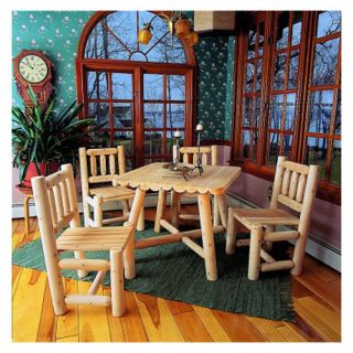 Rustic Cedar Square Cedar Dining Table