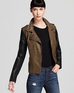 BLANKNYC Jacket   Vegan Leather and Denim
