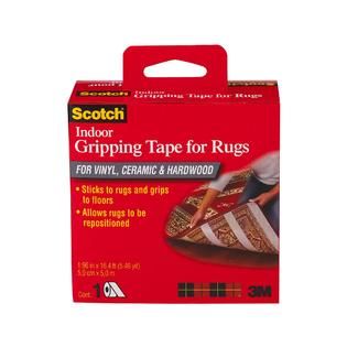 Scotch  Indoor Gripping Tape for Rugs   1.96 in. x 16.4 ft.