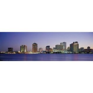 Night New Orleans LA Poster Print by Panoramic Images (27 x 9)
