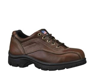 Thorogood Work Shoes Womens Oxford Steel Toe 11 W Root Beer 504 4406