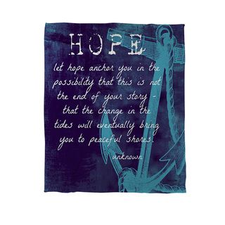 Thumbprintz Let Hope Anchor You Pouf   17248626   Shopping