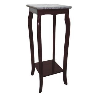 Ore Cherry Phone Table with Marble Top   Home   Furniture   Accent