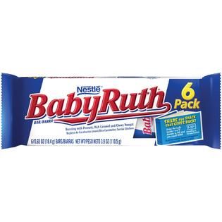 Baby Ruth Candy Bars, King Size, 3.7 oz (104.8 g)