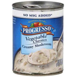 Progresso Vegetable Classics Creamy Mushroom Soup, 18 oz (Pack of 12)