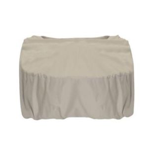 Two Dogs Designs 44 in. Square Polyester Fire Pit Cover in Khaki 2D FP44445