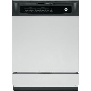 GE 60 Decibel Built In Dishwasher with Hard Food Disposer (Stainless Steel) (Common 24 in; Actual 24 in) ENERGY STAR