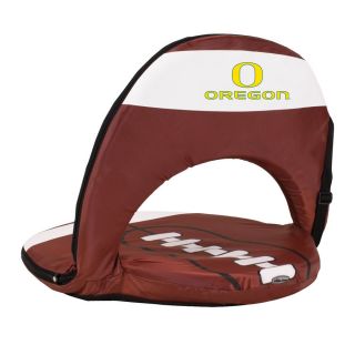 Picnic Time 1 Indoor/Outdoor Upholstered Steel Oregon Ducks Standard Folding Chair