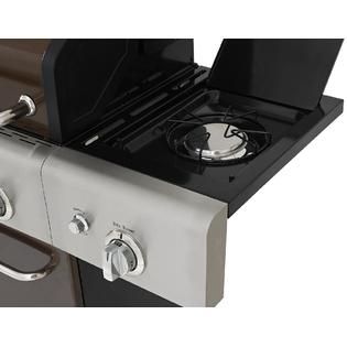 Kenmore  4 Burner LP Mocha Gas Grill w/ Searing Burner & Side Burner