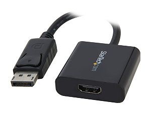 StarTech DP2HDS DisplayPort to HDMI Active Video and Audio Adapter Converter   1920 x 1200