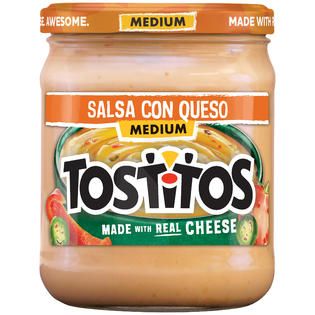 Tostitos Salsa Con Queso Medium Dip   Food & Grocery   Snacks   Corn