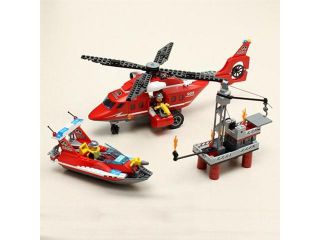 Enlighten Sea Rescue Teams Fire Rescue Blocks Children Educational Toy NO.905
