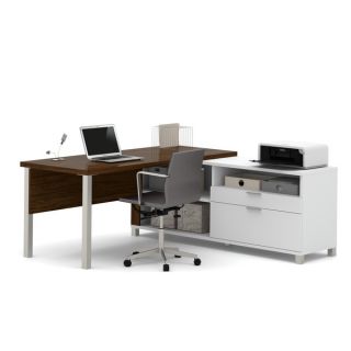 Bestar Pro Linea L Desk   17205829 The Best