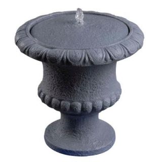 12 in. Garden Urn Solar Table Top Fountain 50031CON