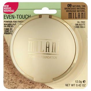 Milani Powder Foundation, Even Touch, Natural Tan 09, 0.42 oz (12 g