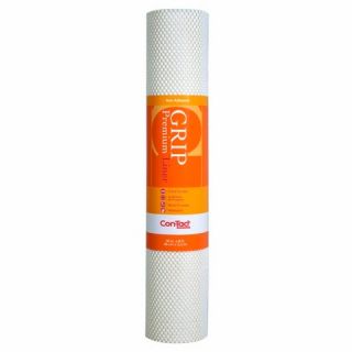 Con Tact Brand® Grip Premium Non Adhesive Shelf Liner   White