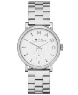 Marc by Marc Jacobs Watch, Womens Baker Stainless Steel Bracelet 37mm