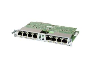 Cisco 8 port 10/100/1000 Enhanced High Speed WAN Interface Gigabit Ethernet Switch