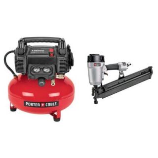 Porter Cable Framing Nailer and Compressor Combo FR350AC2002