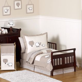 Sweet Jojo Designs Unisex 5 piece Little Lamb Toddler Comforter Set
