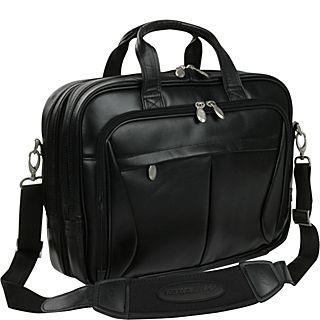 McKlein USA Pearson Leather Expandable 15.4 Laptop Briefcase