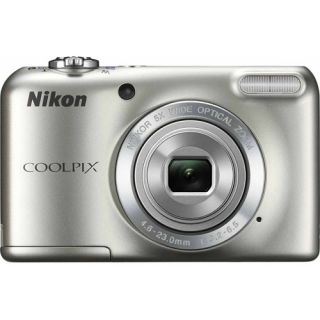 Nikon Silver COOLPIX L27 16.1 MP 5x Optical Zoom Digital Camera