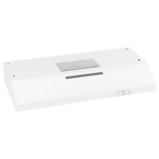 GE Undercabinet Range Hood (White On White) (Common 36 in; Actual 35.875 in)