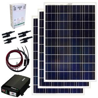 Grape Solar 300 Watt Off Grid PV Solar Kit