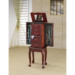 Venetian Worldwide  The JACQUELINE 4 Drawer Jewelry Armoire Collection