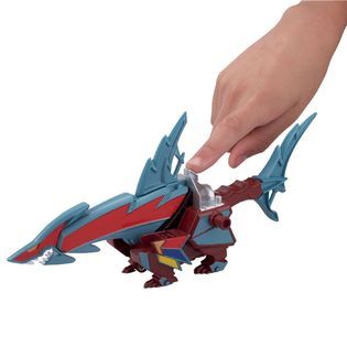 Power Rangers  ZORD VEHICLE WITH FIGURE SHARK ZORD With SUPER MEGA