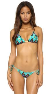ViX Swimwear Rumis Ripple Triangle Bikini Top