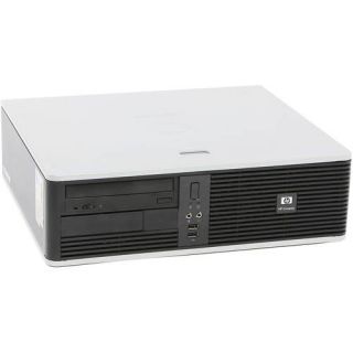 HP Pre Owned, Refurbished Black DC5800 Desktop PC with Intel Dual Core Processor, 2GB Memory, 160GB Hard Drive and Windows 7 Home Premium (Monitor Not Included)