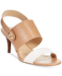 COACH Marla Two Piece Turnlock Dress Sandals   Shoes