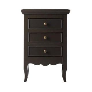 Home Decorators Collection Roma Kids 3 Drawer Nightstand in Caffe Latte 1651100820