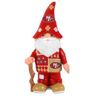 Forever Collectibles San Francisco 49Ers Real Ugly Sweater Gnome