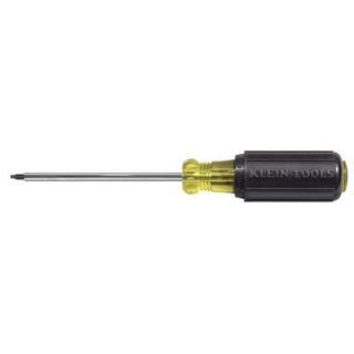 Klein Tools #0 Square Recess Tip Screwdriver   4 in. Round Shank 660