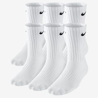 Nike Banded Cotton Crew Kids Socks (Medium/3 Pairs).