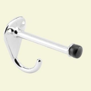 Prime Line 3 in. Projection Coat Hook and Bumper 650 6626