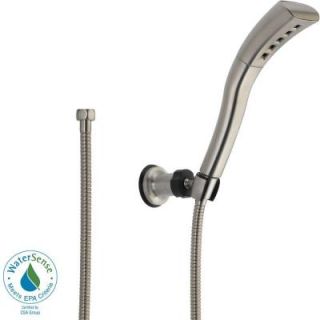 Delta 1 Spray 2.0 GPM Wall Mount Hand Shower in Stainless Featuring H2Okinetic 55421 SS