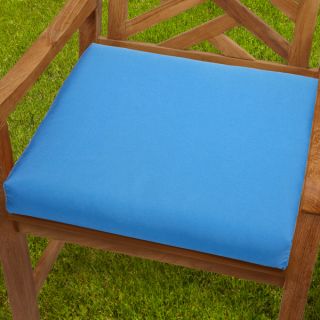 Bristol 19 inch Indoor/ Outdoor Aruba Blue Chair Cushion Set with