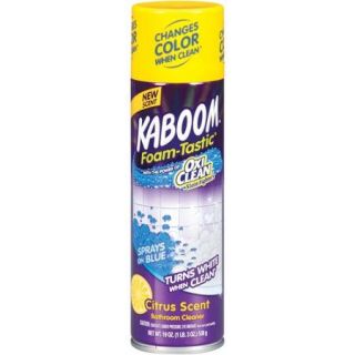 Kaboom Foam Tastic Citrus Scent Bathroom Cleaner, 19 oz
