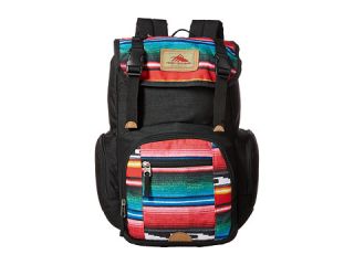 High Sierra Emmett Backpack Black/Serape