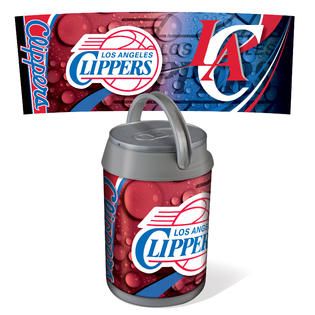 Picnic Time Mini Can Cooler   Silver/Gray (Los Angeles Clippers