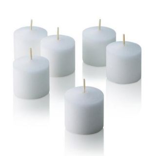 Light In the Dark White Unscented Votive Candles (Set of 72)