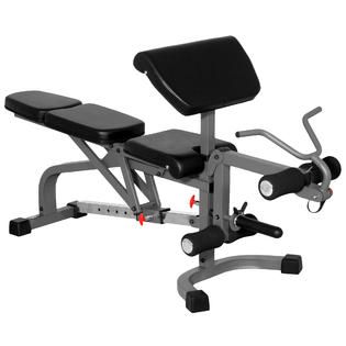 XMark  Flat Incline Decline (FID) Bench with Leg Extension and
