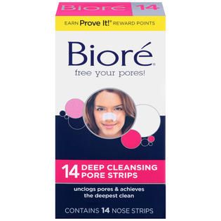 Biore Deep Cleansing Nose Pore Strips BOX   Beauty   Skin Care   Acne